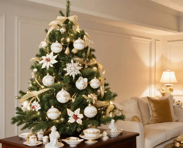 Holiday ornament display