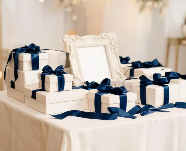 Wedding gift table